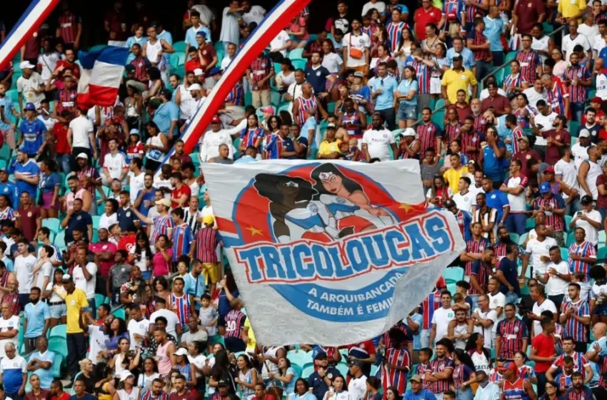  Torcida feminina do Bahia denuncia violências na Arena Fonte Nova