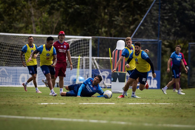  Bahia inicia preparação para partida contra o Flamengo pela Copa do Brasil