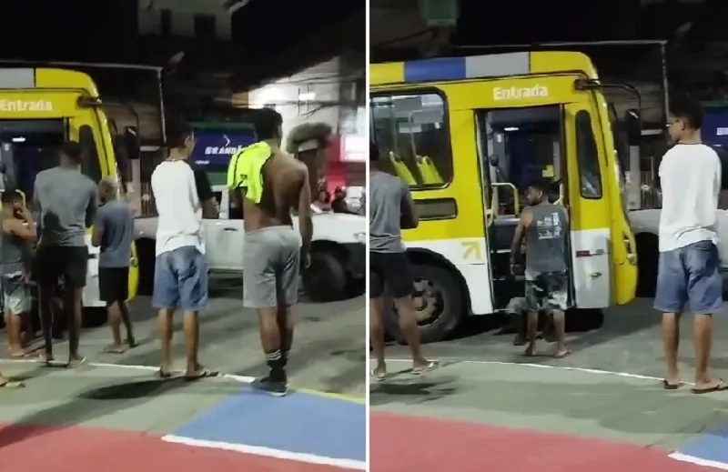  Ex-motorista de ônibus rouba veículo e provoca colisões em Salvador