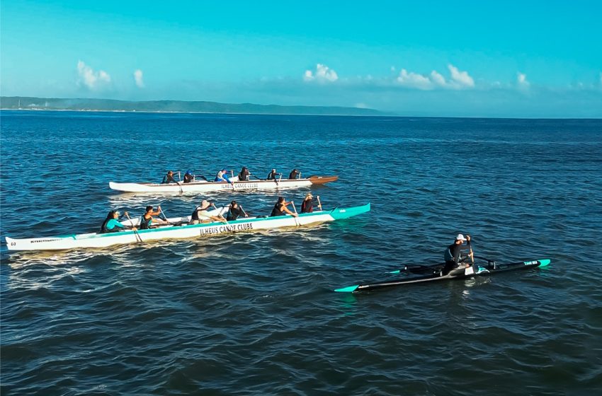  Ilhéus recebe quarta etapa do Campeonato Baiano de Canoa Polinésia