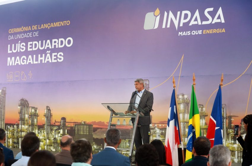  Lançamento da pedra fundamental da Inpasa marca a expansão de biocombustíveis na Bahia