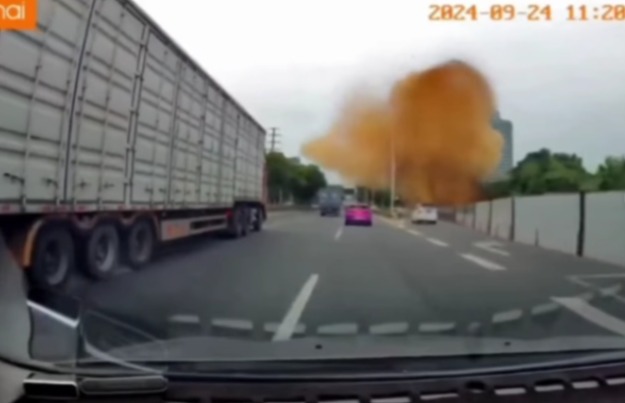  Vídeo: explosão de cano de esgoto provoca “chuva de fezes” na China