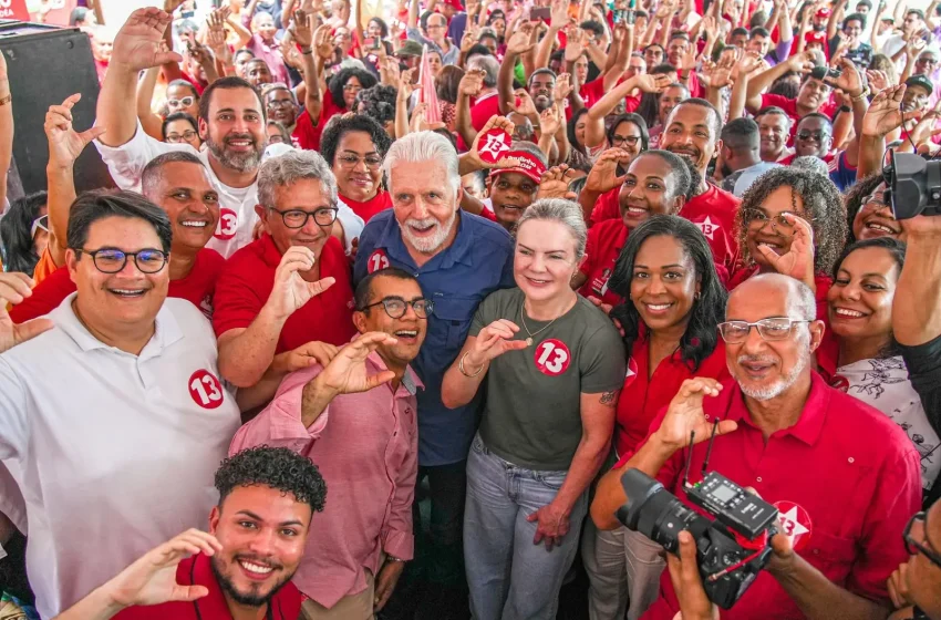  Presidente do PT-BA comemora avanço do partido e convoca militância para apoiar Caetano