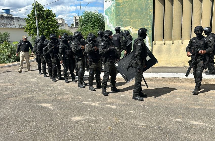  Operação é deflagrada no Conjunto Penal de Jequié para frear influência de facções