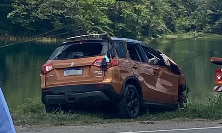  Motorista morre após carro após acidente no CIA