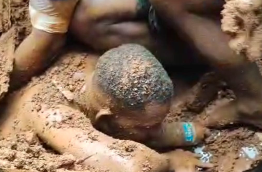  Homem fica soterrado após deslizamento de terra em Salvador