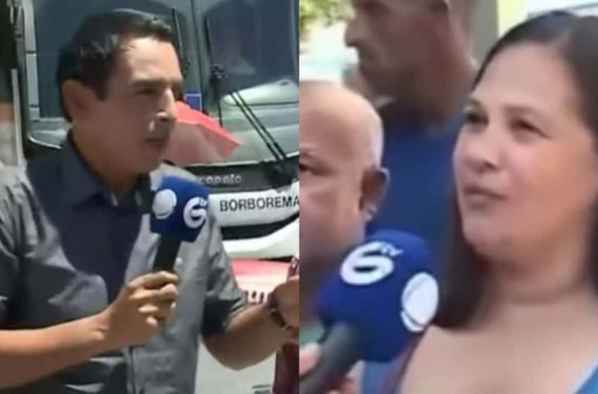  Repórter comete gafe ao vivo ao perguntar sobre gravidez de mulher; veja vídeo