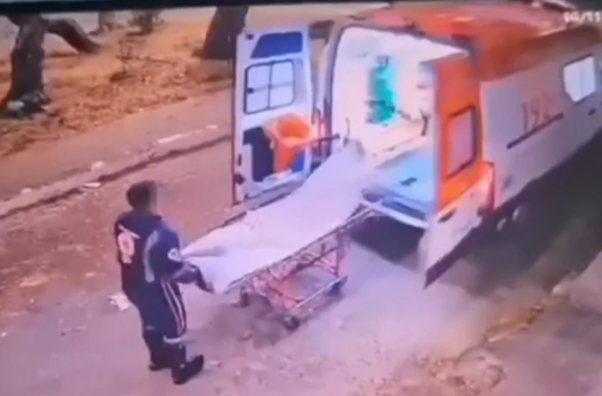  Homem rouba ambulância do Samu durante atendimento