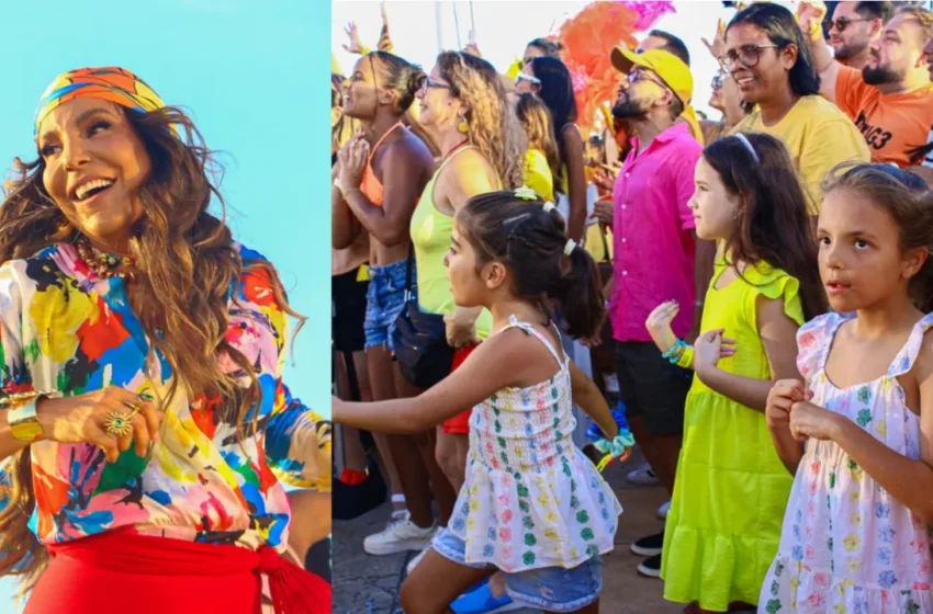  Ivete Sangalo grava projeto no Farol da Barra e filha rouba a cena ao cantar Hit do verão