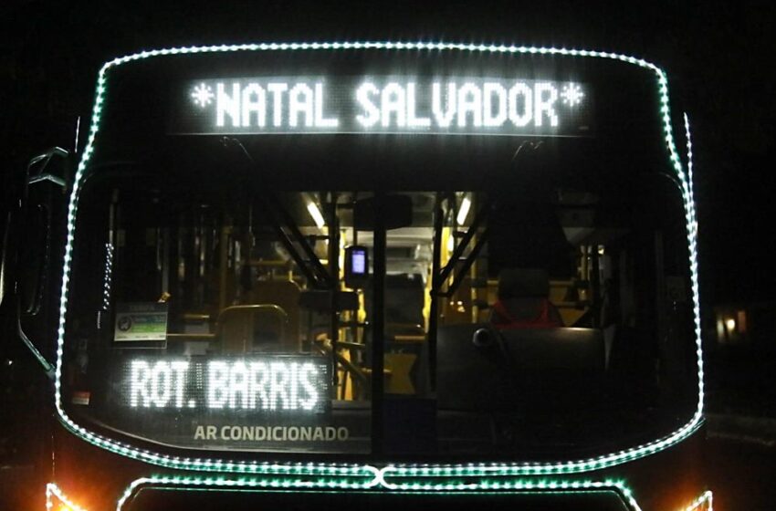  Natal Salvador: Confira esquema especial de transporte no Centro Histórico