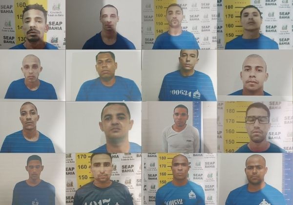  16 presos fogem de presídio em Eunápolis