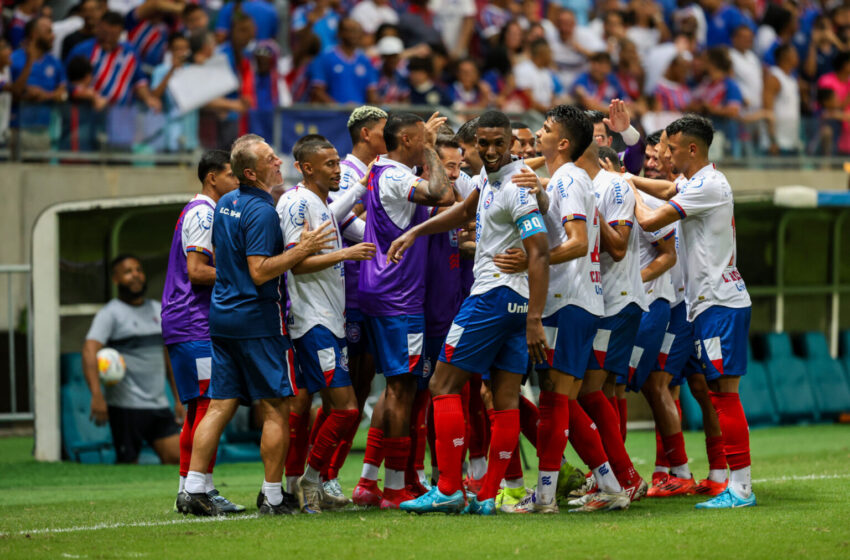  Bahia goleia Sampaio Corrêa pela Copa do Nordeste