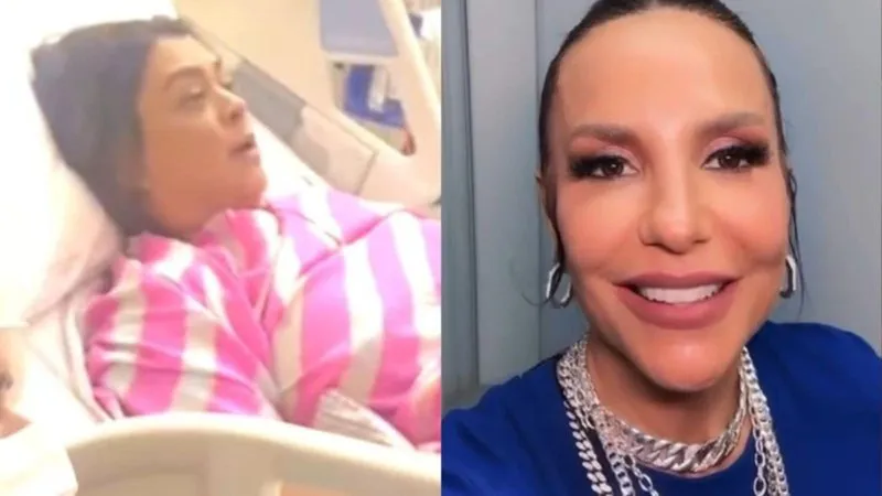  Ivete Sangalo envia presente para Preta Gil em hospital