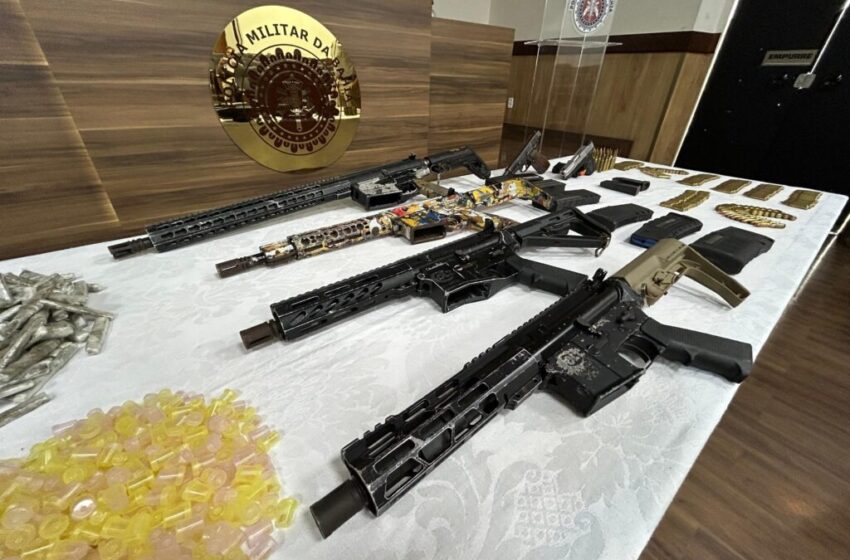  Bahia tem mais de 6 mil armas apreendidas e recorde de fuzis encontrados em 2024