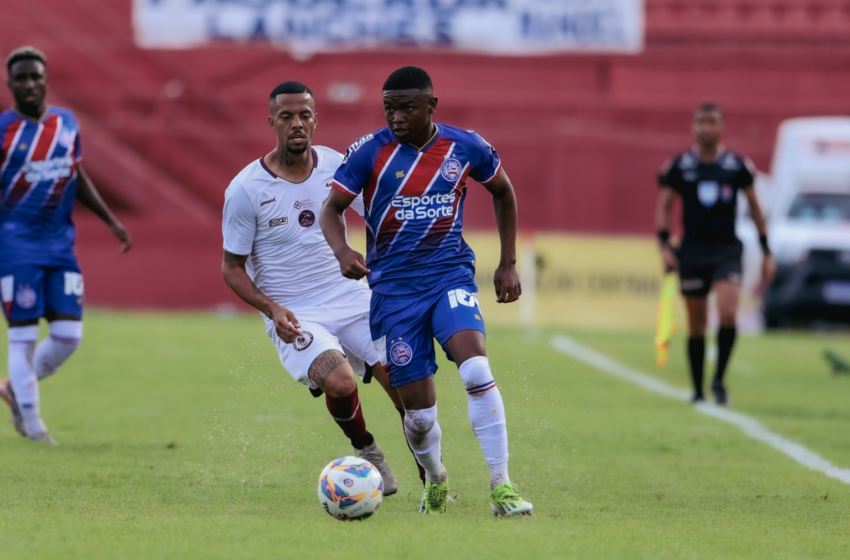  Bahia empata com Jacuipense no primeiro jogo do Baianão