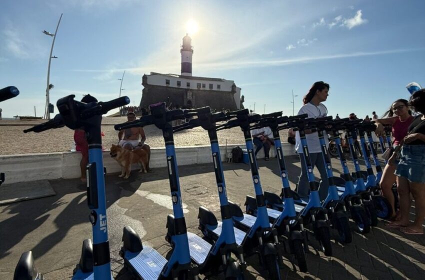  Salvador inicia a operação de patinetes elétricos; saiba como utilizar