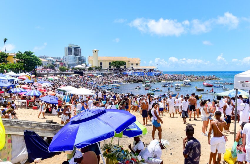  Salvador registra maior temperatura no domingo de Iemanjá