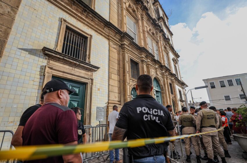  Polícia Civil vai apurar incidente em igreja que matou uma turista no Pelourinho