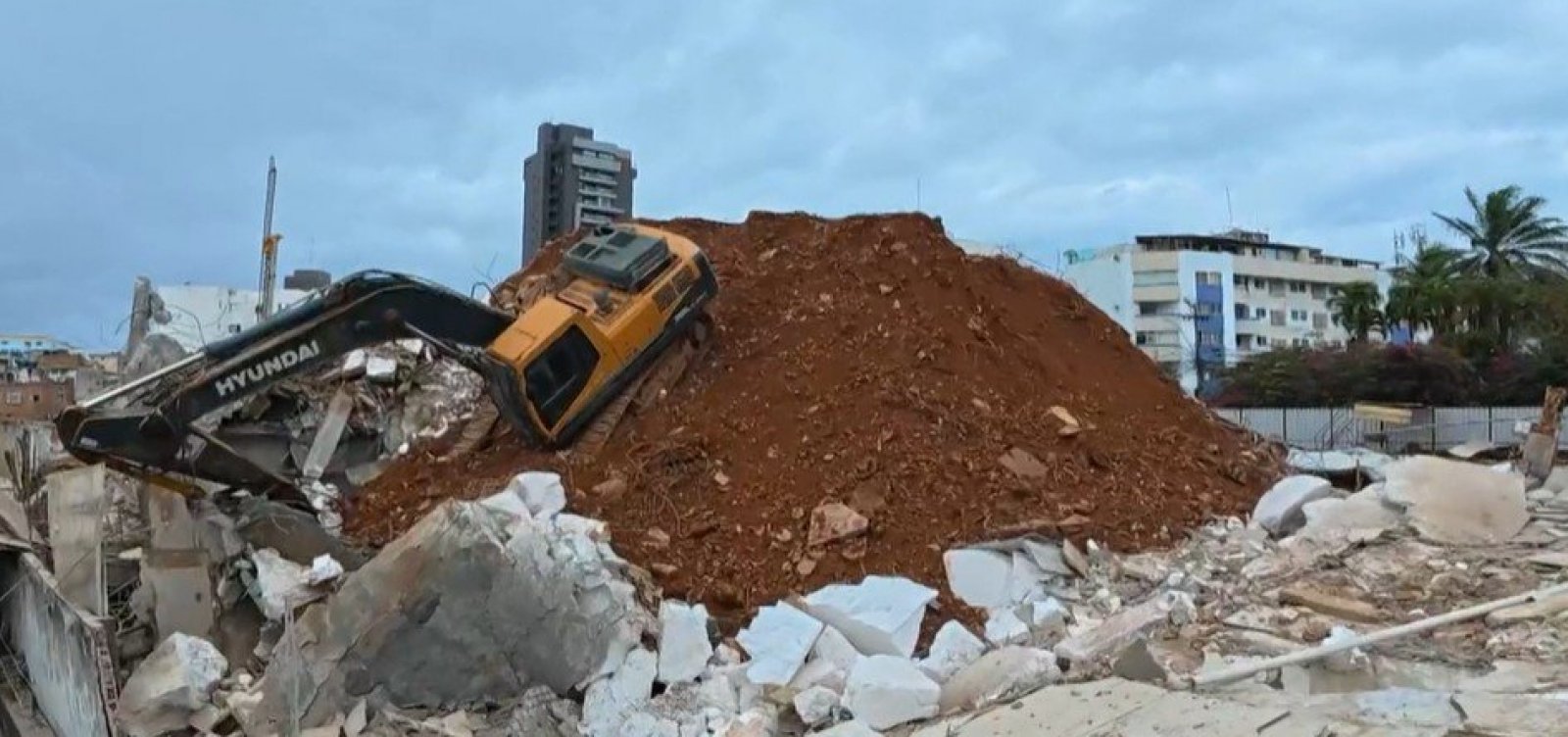 Imóvel desaba no Rio Vermelho
